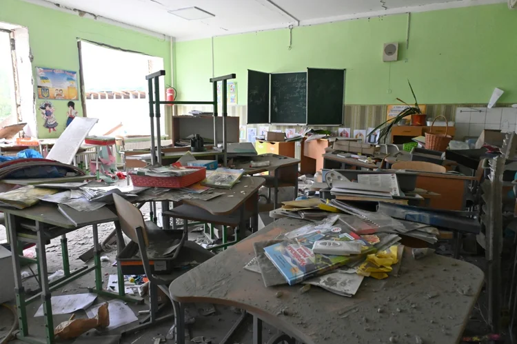 Fundo da ONU levantou mais de 1 bilhão de dólares para construir escolas e comprar materiais de ensino (AFP/AFP)