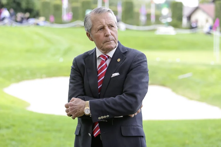 O golfista Gary Player. (Rolex/Divulgação)
