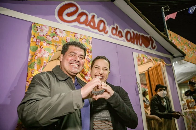 Raquel Lyra: candidata lamentou a morte do marido pelas redes sociais (Facebook/Facebook)