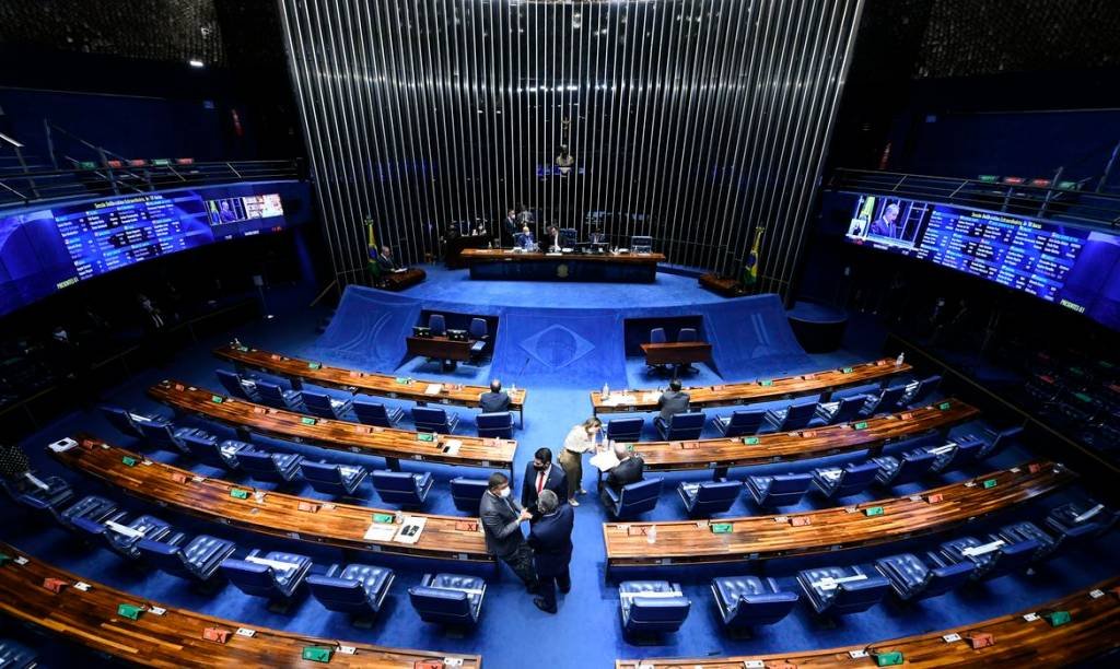 Plenário do Senado: eleição para presidência será em 1º de fevereiro (Edilson Rodrigues/Agência Senado)