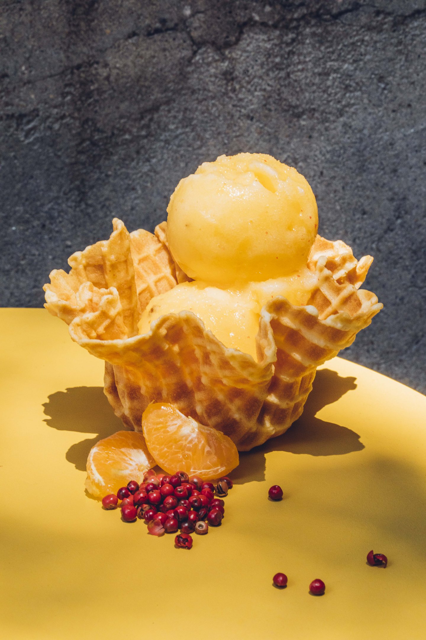 Albero dei Gelati_Gelato tangerina e pimenta rosa_Bruno Geraldi