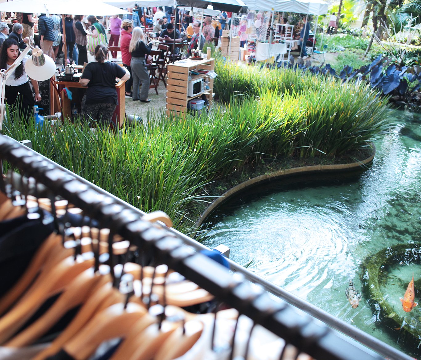 Bazar daCidade nos Jardins da Casa Museu Ema Klabin