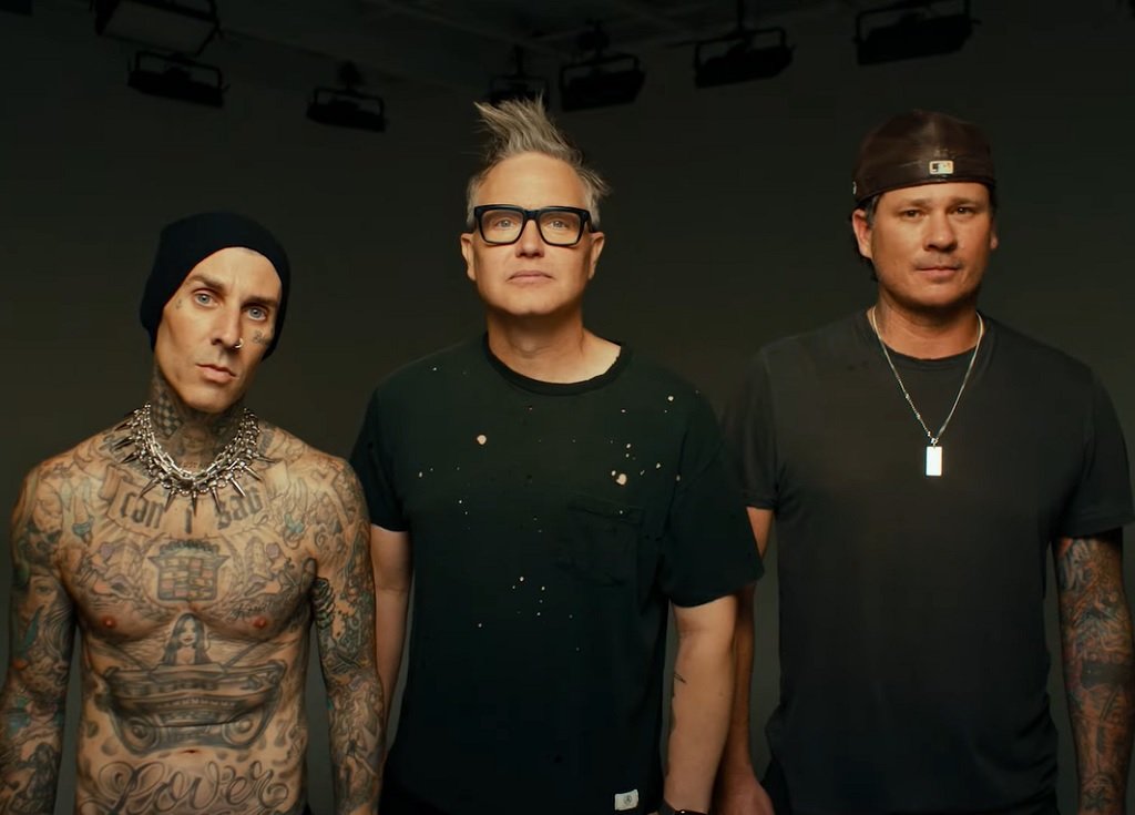 Blink-182 retorna à formação original após a saída de Tom DeLonge em 2015 (YouTube/Reprodução)