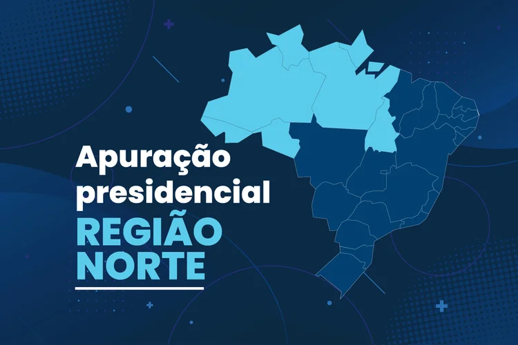 Bolsonaro vence eleição na região Norte (Arte/Exame)