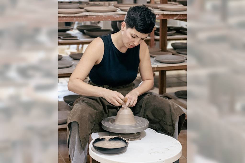 Barbara Fontoura Agostini: trabalhos em cerâmica começaram em 2014, na garagem de casa (Barbara Fontoura Agostini/Divulgação)