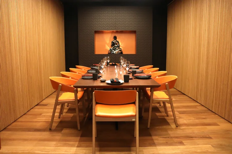 Sala Superior do restaurante Dasian (Divulgação/Divulgação)