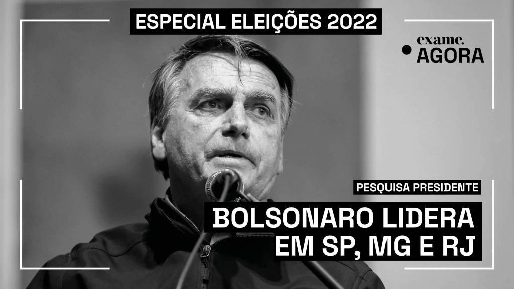 Bolsonaro tem vantagem em SP, MG e RJ nos votos válidos
