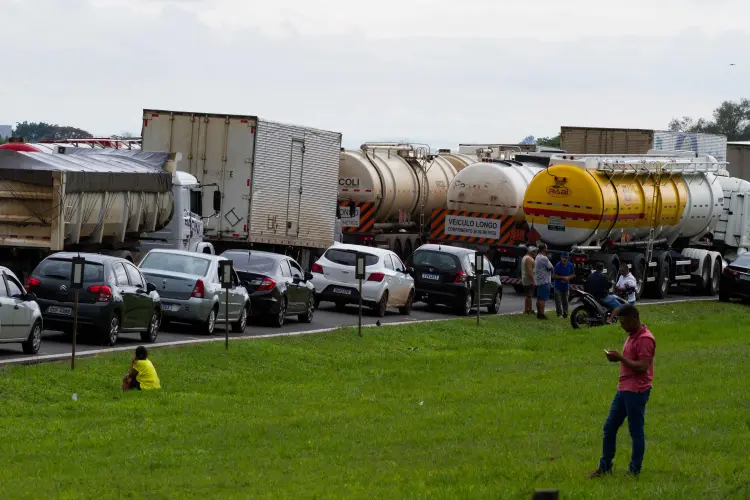 Atualmente, cerca de 250 mil empresas compõem o setor de transportes no Brasil (ROBERTO GARDINALLI/FUTURA PRESS/FUTURA PRESS/ESTADÃO CONTEÚDO/Estadão Conteúdo)