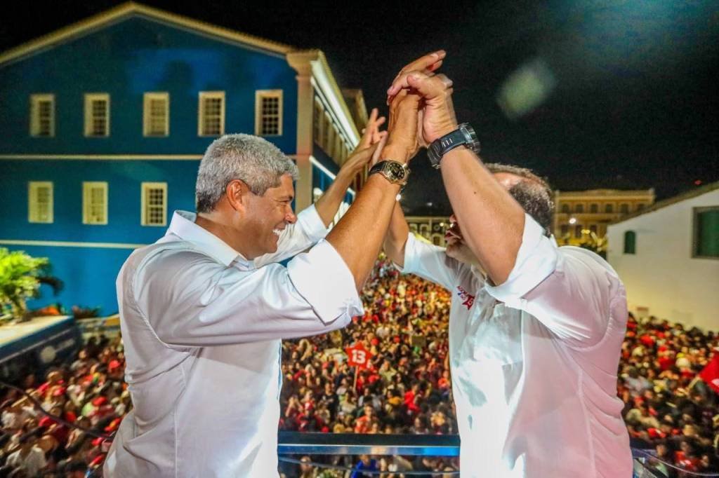 Jerônimo Rodrigues: o grande vencedor das eleições deste ano foi o "amor" (Jerônimo Rodrigues/Twitter/Reprodução)