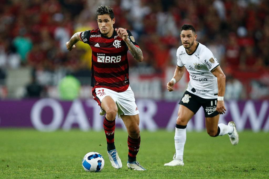 Flamengo x Corinthians: Rubro-Negro mostrou frieza e ganhou por 6 a 5. (Wagner Meier/Getty Images)