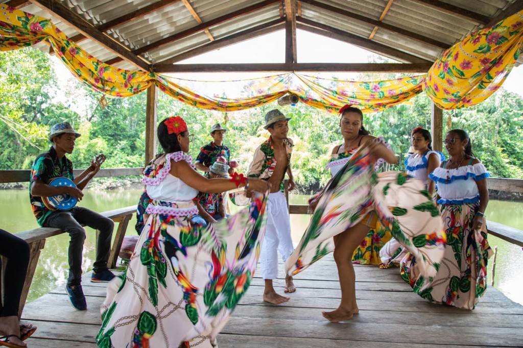 Carimbó: Cultura na Amazônia é bastante diversa  (Leandro Fonseca/Exame)