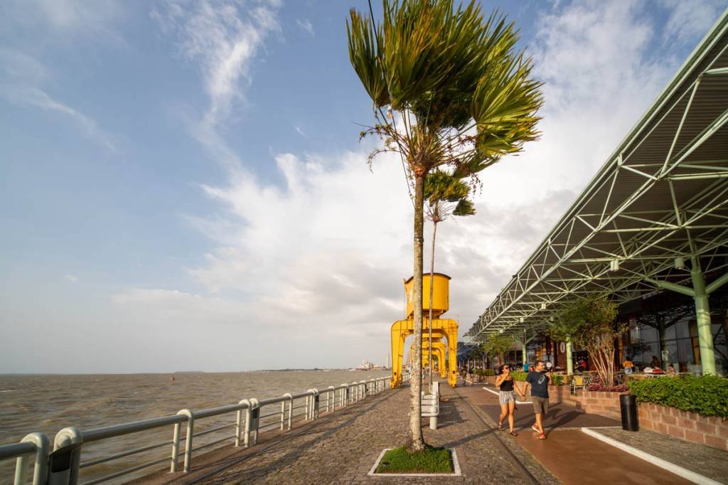 Estação das Docas em Belém do Pará, cidade pode sediar a COP30 (Leandro Fonseca/Exame)