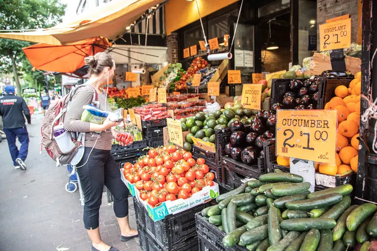 EUA - Mercado - consumo - americanos - verduras - legumes - frutas - inflação - americana - alimento - alimentação - Nova Iorque - New Yorque - USA

Foto: Leandro Fonseca
data: setembro 2022 (Leandro Fonseca/Exame)
