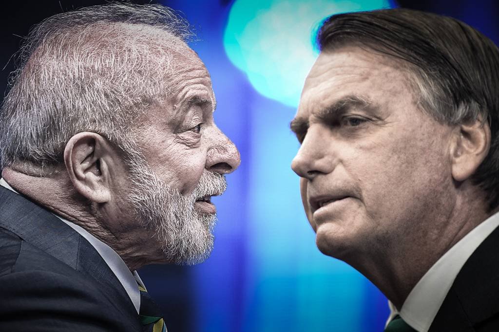 Lula e Bolsonaro: petista lidera a corrida presidencial. (Lula: Ricardo Stuckert / Bolsonaro: Renato Pizzutto/Band/Divulgação)