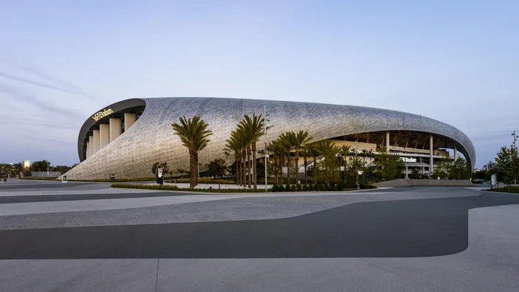 SoFI Stadium, em Los Angeles, deverá sediar a final da Copa do Mundo em 2026 (SoFI Stadium/Divulgação)