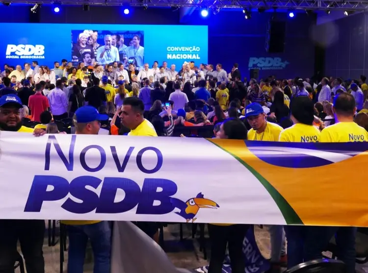 Convenção Nacional do PSDB, realizada em Brasília, em dezembro de 2020 (Orlando Brito / PSDB/Divulgação)