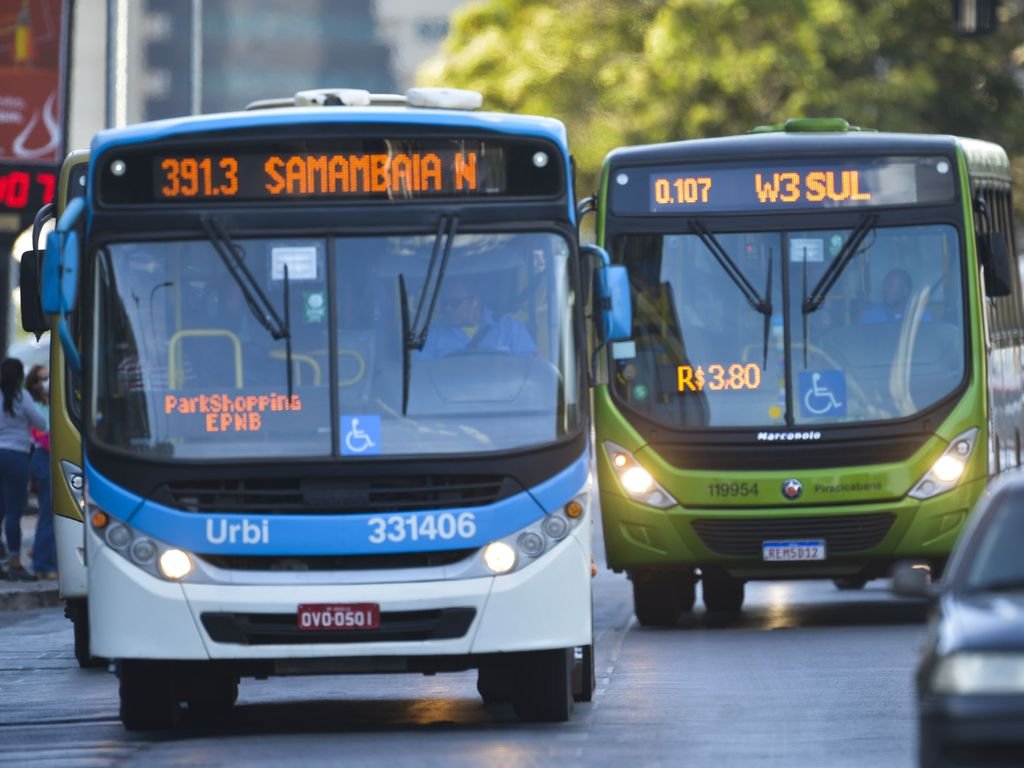 Transporte público em Brasília: Distrito Federal terá esquema especial de gratuidade no transporte público (Marcello Casal Jr/Agência Brasil)