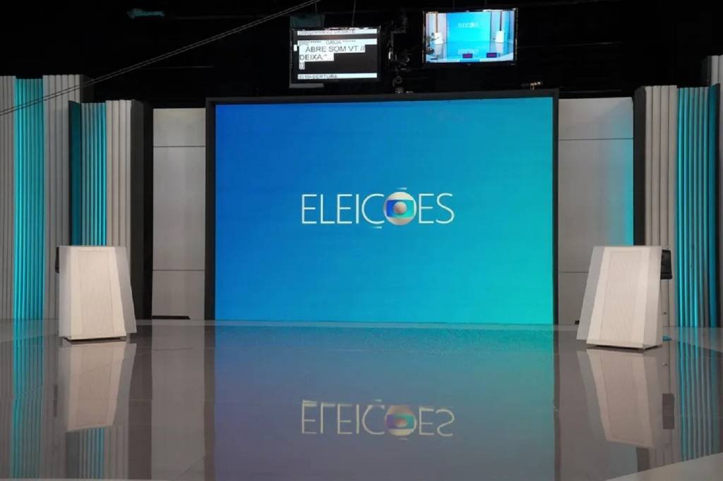 Debate na Globo: O debate sera dividido em quatro blocos (Stephanie Rodrigues/g1/TV GLOBO/Divulgação)