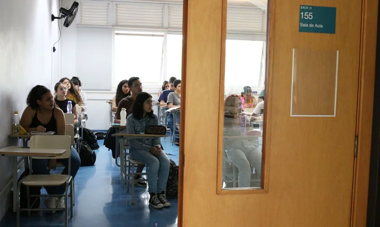 Cursinho preparatório para o vestibular da Universidade de São Paulo - USP Leste (AB/Agência Brasil)