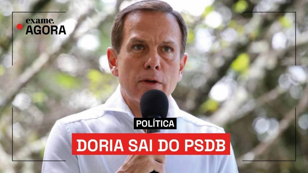 João Doria anuncia desfiliação do PSDB