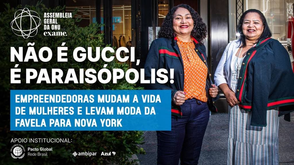 Não é Gucci, é Paraisópolis: Empreendedoras mudam a vida de mulheres e levam moda da favela para NY