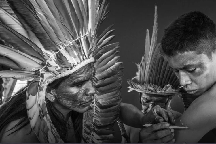 Foto selecionada para a coleção de NFTs de Salgado (Sebastião Salgado/Reprodução)