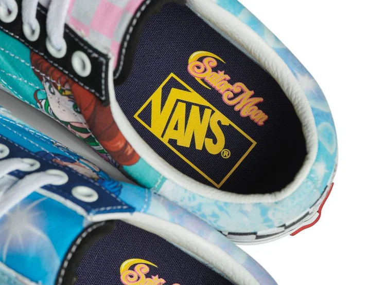 Não é a primeira vez que a marca faz uma parceria com o desenho SailorMoon (Vans/Divulgação)