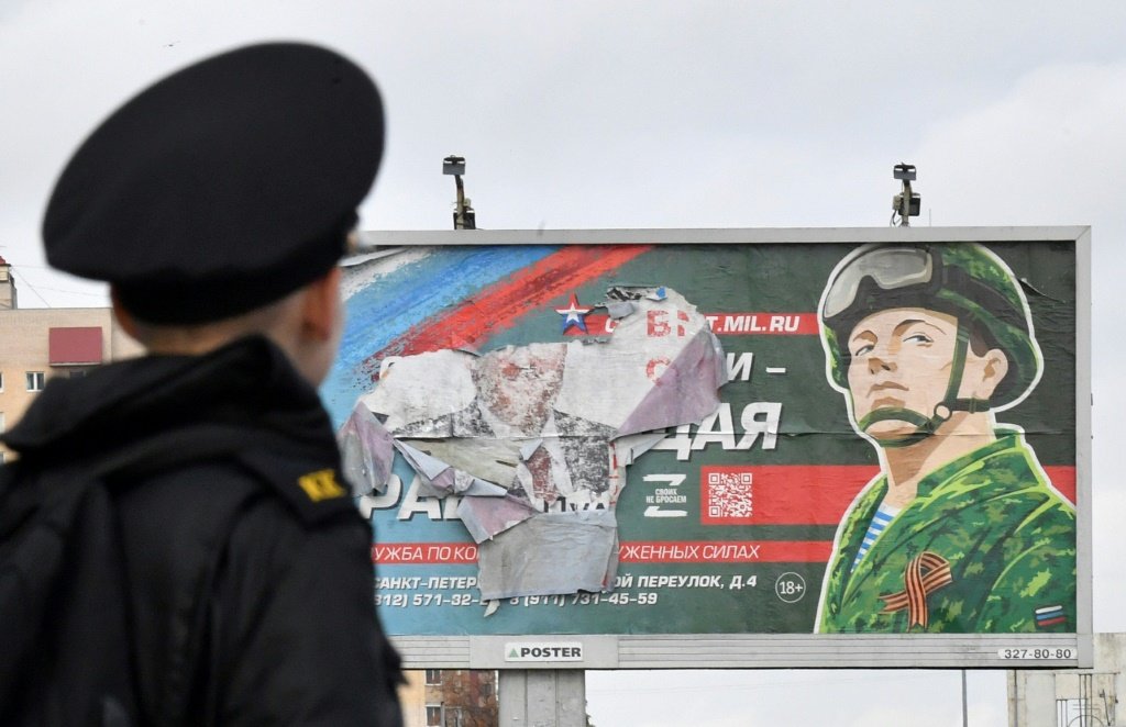 Descontentamento cresce entre a elite russa por derrotas na Ucrânia
