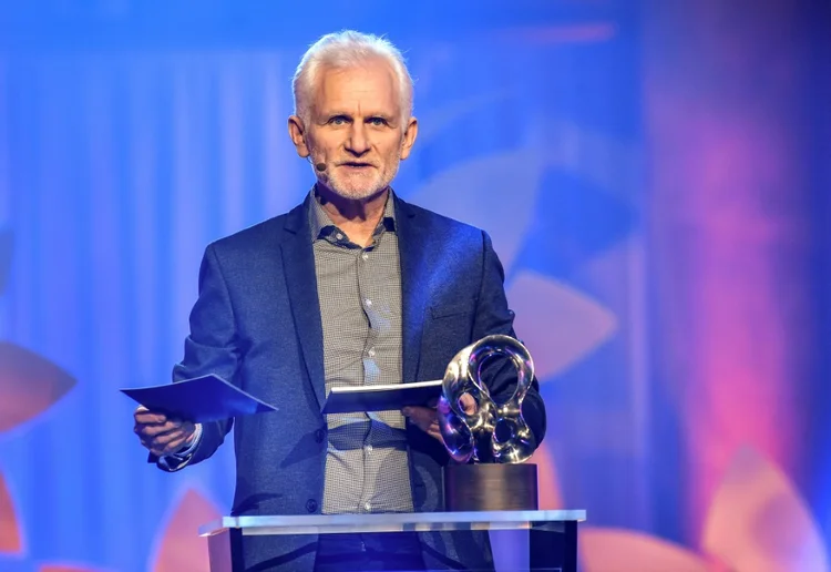 Ales Bialiatski: ativista ganhou o Prêmio Nobel da Paz de 2022. (AFP/AFP)