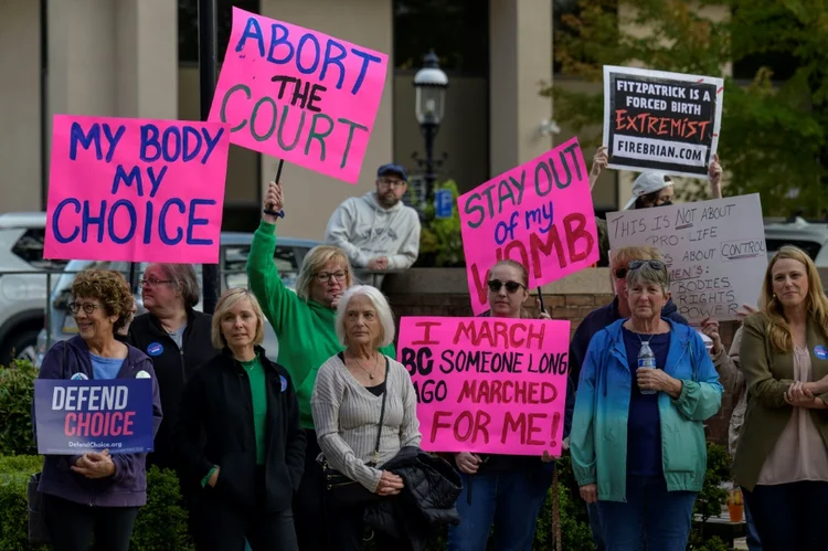 A Pensilvânia se tornou um "estado vital para fornecer esses serviços de aborto no nordeste" dos Estados Unidos (AFP/AFP)
