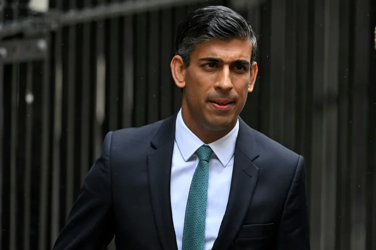 Rishi Sunak, premiê do Reino Unido (AFP/AFP Photo)