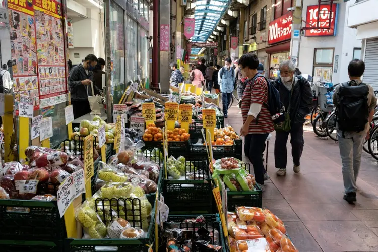 mercado alta de preços japão inflação japao (AFP/AFP Photo)