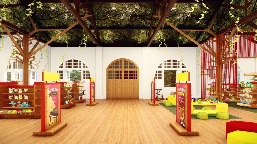 Entretenimento infantil: EcoVilla Ri Happy localizada no coração do Jardim Botânico pretende levar entretenimento e educação para crianças (Ri Happy / Aventurinha/Reprodução)