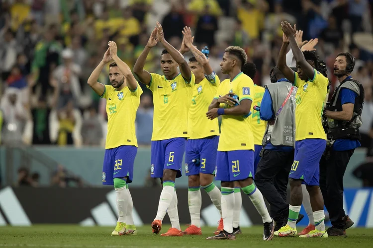 Jogadores da seleção brasileira. (CBF/Flickr)