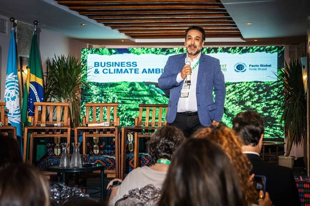 Na COP27, Rodolfo Sirol anuncia metas ESG da CPFL para até 2030 (Leandro Fonseca/Exame)