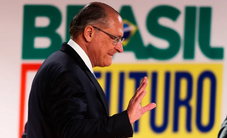 Alckmin: ex-governador paulista acumulará os cargos de vice-presidente e ministro (WILTON JUNIOR/ESTADÃO CONTEÚDO/Estadão Conteúdo)