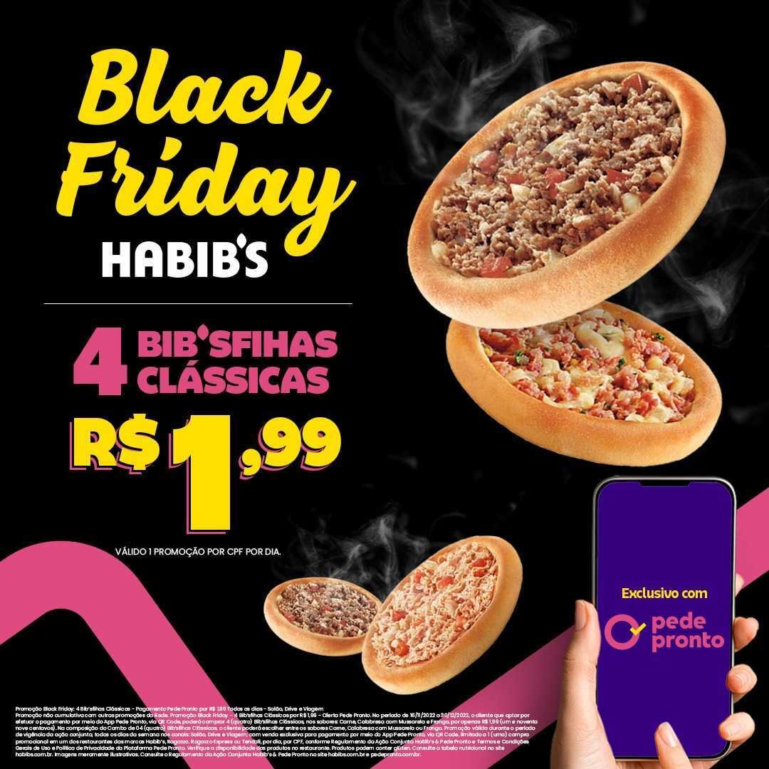 Black Friday do Habib's: rede anuncia combos de esfihas por 99 centavos