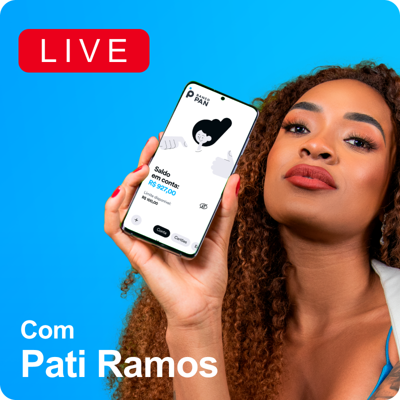 Em live commerce, banco PAN trará, ao vivo, as melhores ofertas da Black Friday