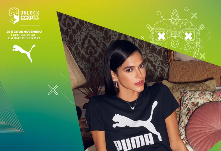 Bruna Marquezine: a atriz dá os primeiros passos para entrar em Hollywood (CCXP/Divulgação)