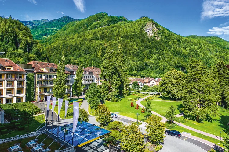 Grand Resort Bad Ragaz: spa com águas termais e tratamentos médicos alternativos (Divulgação/Divulgação)