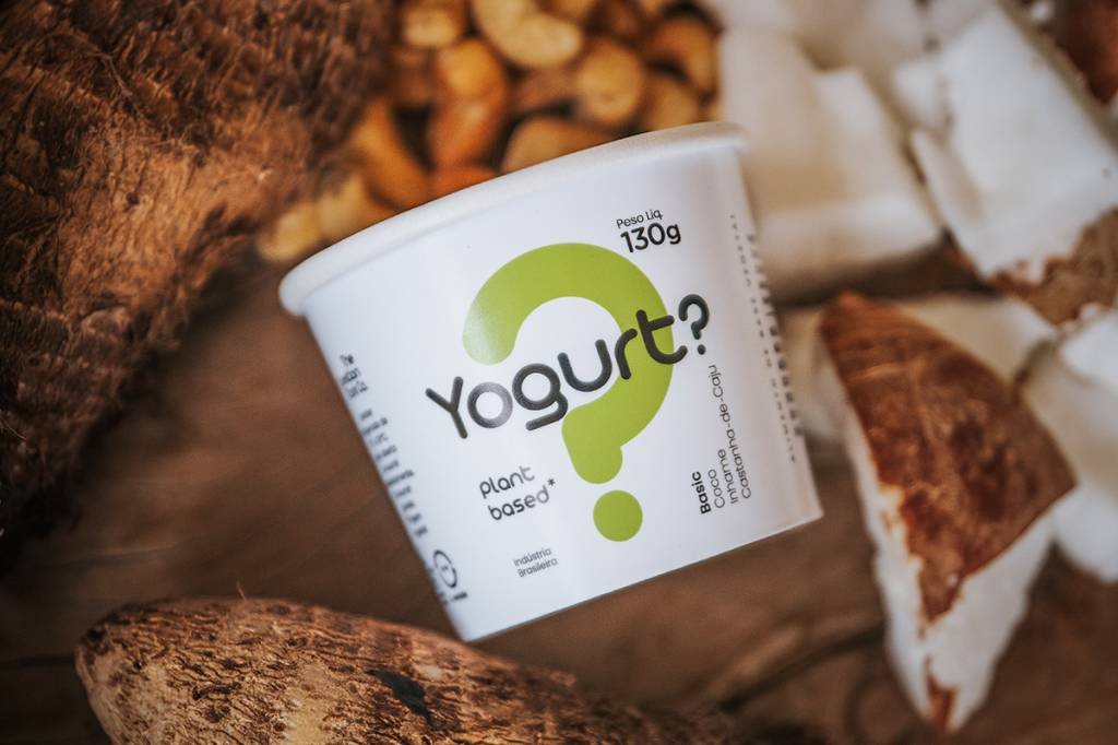 Question Mark: fabricante de iogurtes plant-based capta R$ 1,7 milhão (Question Mark/Divulgação)