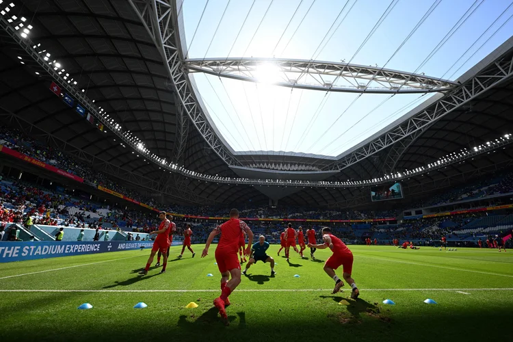 Suíça x Camarões ao vivo: acompanhe o primeiro jogo do grupo G (KIRILL KUDRYAVTSEV/AFP/Getty Images)