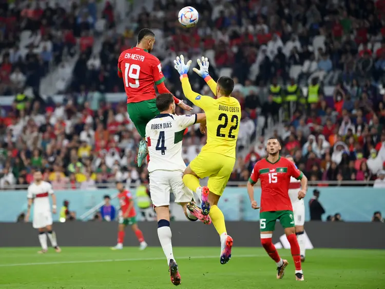 Seleção marroquina alcança feito inédito ao avançar para a semifinal da Copa do Mundo (Justin Setterfield/Getty Images)