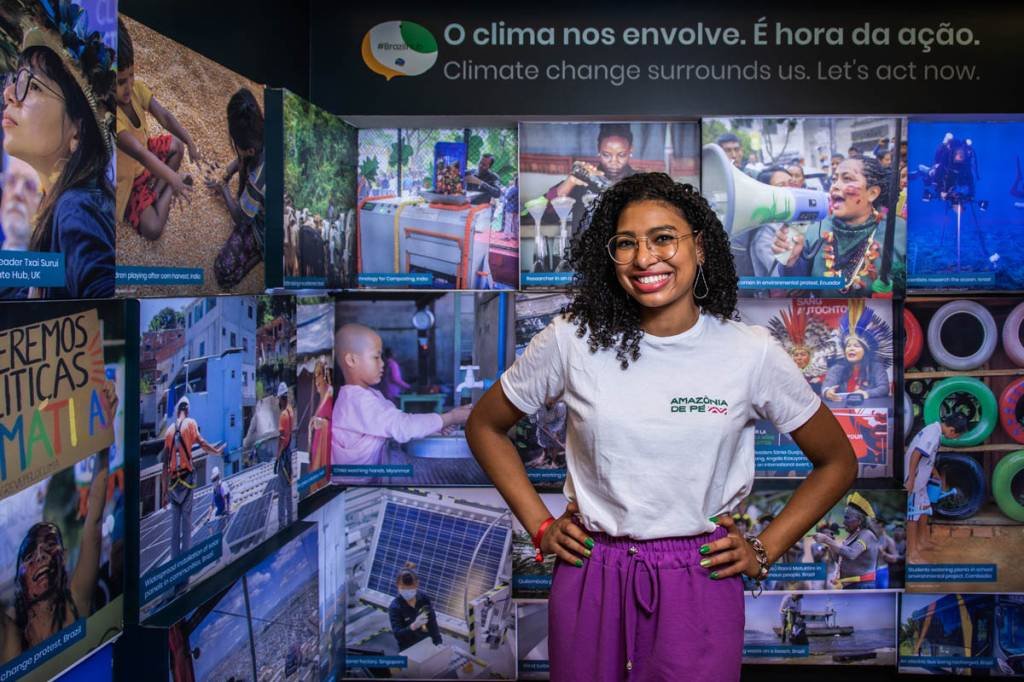 Amanda Costa, ativista climática, fundadora do Perifa Sustentável e jovem embaixadora da ONU 