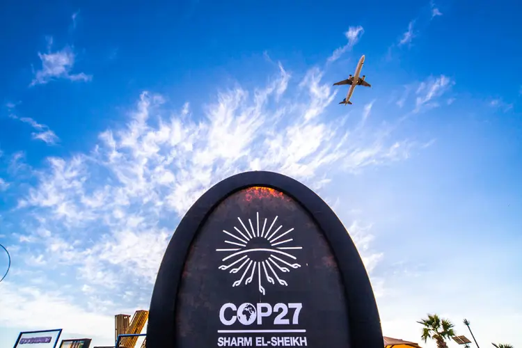 27ª conferência do clima da Organização das Nações Unidas, a COP 27 (Leandro Fonseca/Exame)