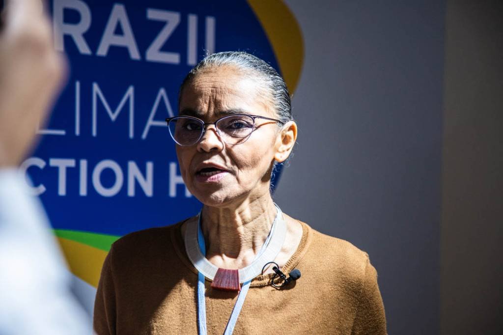 Marina Silva, na ONU: no governo brasileiro, a política ambiental é transversal