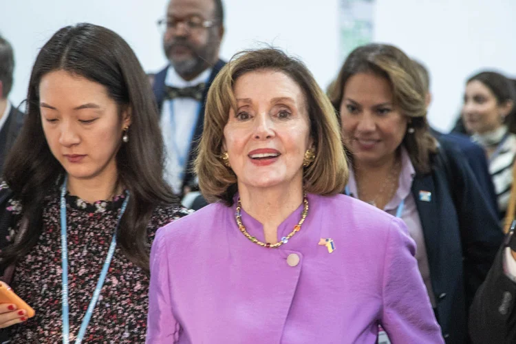 Nancy Pelosi, ex-presidente da Câmara dos Estados Unidos  (Leandro Fonseca/Exame)