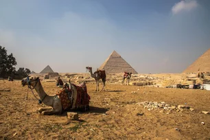Imagem referente à matéria: Pirâmides do Egito: Pesquisadores podem ter encontrado a solução para construção