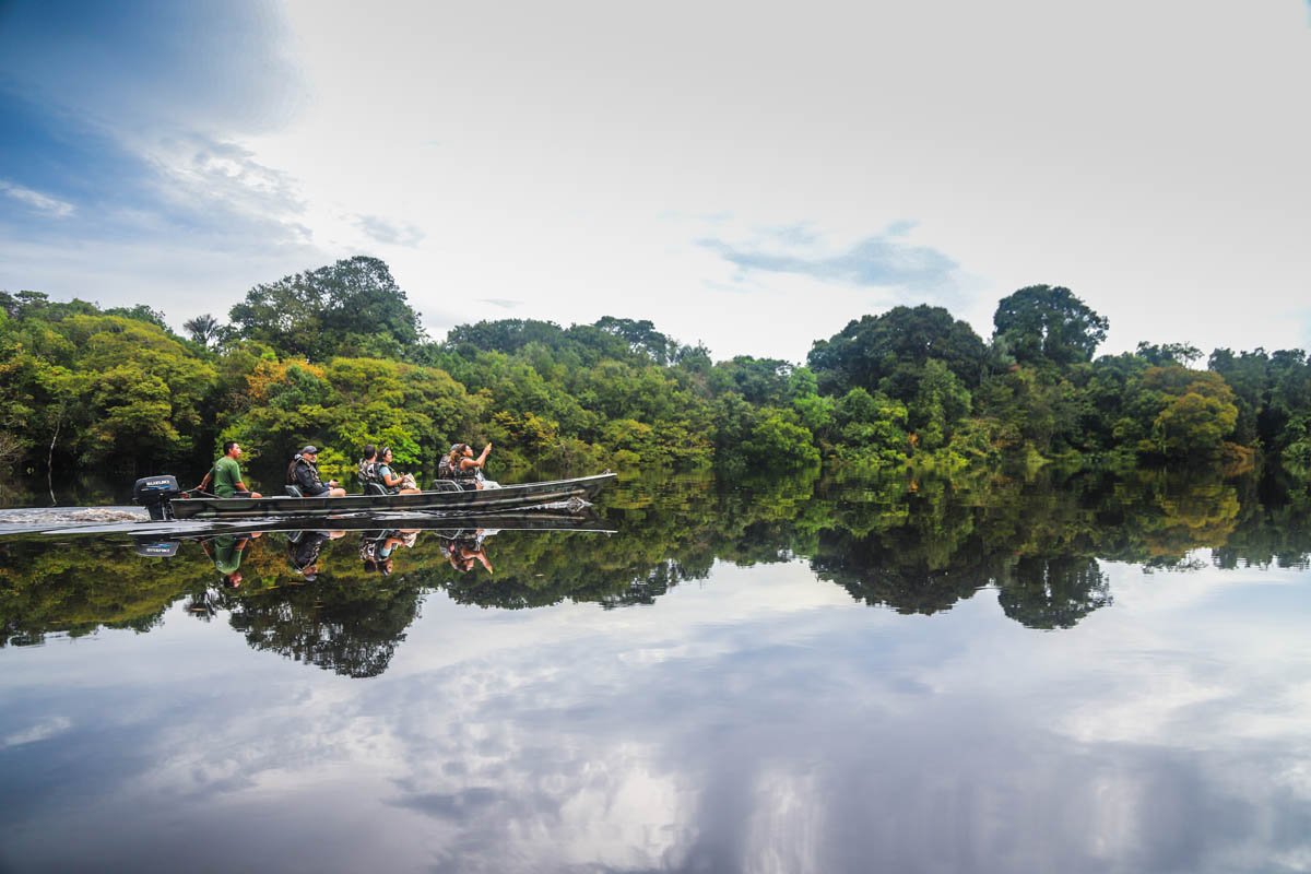 Turistas na Expedição Katerre - Turismo - Amazonia - AM - Rio Negro - Selva - Expedição Katerre - Natureza - 

foto: Leandro Fonseca
data: 04/2022