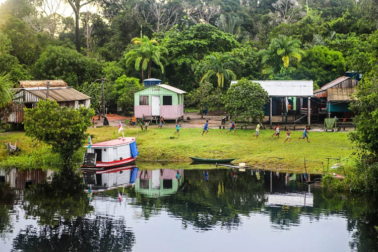 Amazônia: Fundação se propõe a impactar comunidades presentes na região (Leandro Fonseca/Exame)